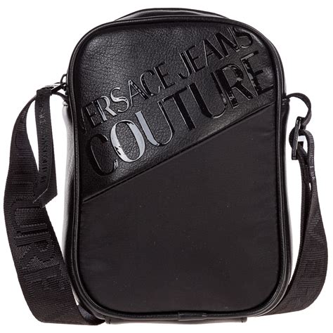 men's versace crossbody bag|luxury men's crossbody messenger bag.